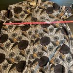 Porridge Women's Floral Print Long Sleeve Dress Small‎ Button Down Oversized Black Photo 6