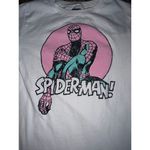 Marvel  juniors "Spider-Man!" White T shirt‎ size large (11-13) Photo 1