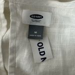 Old Navy Tunic Dress Womens Medium White Flutter Sleeve Square Neck Boho Photo 5