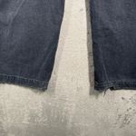 Madewell Low Slung Baggy Cargo Jeans Women 31 Washed Black Denim Hemp Blend Photo 5