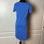 VTG ESSENTIALS BLUE BASIC TEE SHIRT DRESS SUMMER Photo 2