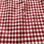 Moschino red/ecru gingham, sequins halter dress, size US 8/IT 42, made in Italy Photo 11