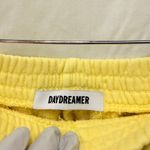 Daydreamers Yellow Sweatshort Large Cozy Loungewear‎ Warm Photo 3