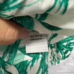 Raviya Tropical Printed Ruffle Hem Swim Cover Up Dress Size XL White Green New Photo 6