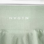 NVGTN High Rise Ribbed Bike Shorts XS Green Photo 3