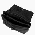 Rebecca Minkoff  Black Quilted Shoulder Bag Photo 10