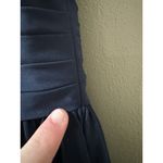 Azazie Bridesmaid Dress Blue Size A0 Midi A Line Flare Polyester Formal‎ Wedding Photo 11