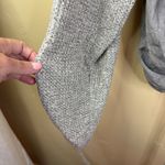 Hummingbird Womens Large Boho Distressed Relaxed Hooded Gray Lightweight Top Photo 3