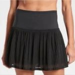 Athleta  A Game Mesh Skirt Skort 13.5" Tennis Golf Active Black XL Photo 0