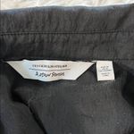 STOCKHOLM ATELIER & OTHER STORIES Oversized Shirt Dress Size Medium Black Photo 4