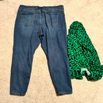 Ava & Viv  jeans size 24w‎ and green long sleeve top 1x Photo 7