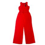 Banana Republic Banana‎ Republic Red Sleeveless Wide Leg Jumpsuit Size 4 with Belt NWT Photo 1