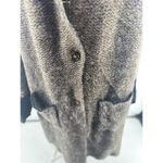Lysse Cabin Faux Mink Long Coat Chevron Women’s Size Large/Extra large Pockets Photo 9