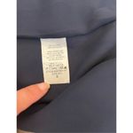 Dee Elly  Blue White Stripe Palazzo Wide Leg Crop Pants Sm Coastal Nautical NWT Photo 3