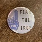 Purple TCU Fear the Frog Button Photo 0