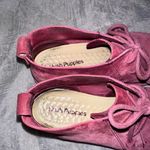 Hush Puppies  GENUINE LEATHER RUST RED BOOTIES LACED SZ 7 WOMENS Photo 6