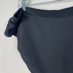 J.Crew NWT  Ribbed Cross-Front Cheeky Bikini Bottom Black Plus Size 3X NEW Photo 7
