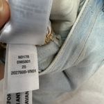 Madewell NWT 25 XS Relaxed Denim Shorts Essen Wash Distressed Retro Summer Cute Photo 9