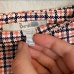 BODEN Womens Plaid Orange Richmond Pencil Skirt Size 6 Photo 2