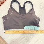 Bally Gray and Light Blue Sports Bra XL Photo 2