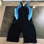 One Piece Women's Boyleg  Swimsuit Racerback Athletic Bathing Suit Photo 7