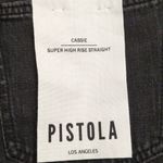 Pistola  Cassie Super High Rise Straight Distressed Night Shade Dark Wash 29 New Photo 9