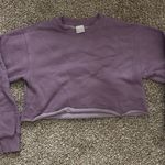 Aritzia  TNA cozy fleece perfect cropped sweatshirt Photo 0