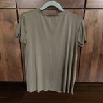 Tobi Plunging Front Strappy Tee Photo 3