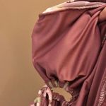 Madden Nyc Floral Ruched Sweetheart Cutout Mesh Bodycon Dress Pink Juniors Large Photo 7