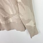 Athleta Jacquard Textured Crew Sweater Merino Wool Size Medium M EUC L2377 Photo 11