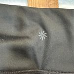 Athleta  Traverse Tight Navy Blue & Black High Rise 7/8 Leggings Size‎ S Photo 5