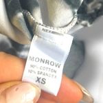 Monrow White Tiger Tie Dye Contrast Mesh Dress Revolve New With tags size XS Photo 10