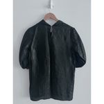 Marni top size 2 38 black bow puff sleeves Photo 2