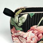 Christian Dior  Vintage Medium Floral and Pin Stripe Cosmetic Bag *Collectible* Photo 3