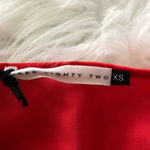 Three Eighty Two  Women's Rosebud Red Sleeveless Racerback Tank Top, Size XS, NWT Photo 7