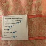 Talbots  Women's Crew Neck A Line Floral Printed Pink Bow Lined Mini Dress Size 4 Photo 6