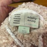 Anthropologie  Saturday Sunday Nanette Sherpa Preppy Neutral Boho Hoodie XS Photo 3