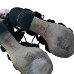 Antonio Melani  Women's Sandals Black Tie up Front Closure Size 8 Photo 1