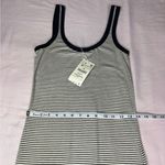 ZARA  Blue and White Striped Tank Photo 1