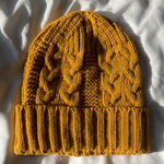 Vince Camuto  Mustard Knit Beanie Photo 0