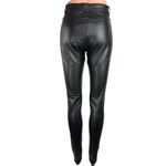 Aritzia  Wilfred Free Black Mid Rise Faux Leather Skinny Leggings Pants Size XS Photo 2