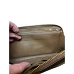 Coach  Multifunction Wallet Large Brown Leather C Print Monogram Removable Insert Photo 9