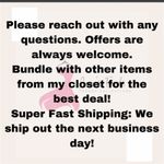 CYN & LUCA Reversible Bikini Bottom
Peach Butterflies Stripes Dry Goods Size S Photo 9