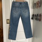 Driftwood  Stella floral charm embroidered straight leg jeans Photo 6