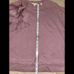 Ted Baker  Ozai ruffle‎ dusty rose sweatshirt long sleeve Ted 1 sweater pullover Photo 3