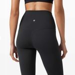 Lululemon  Align Ultra High Rise 21” Black Leggings Size 6 Small Yoga Stretch Photo 2