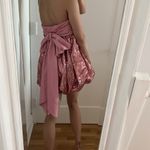 Love Shack Fancy NWT pink sequin niko mini bubble dress Photo 2