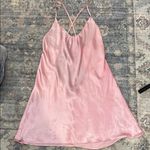 Victoria's Secret Pink Satin Chemise slip night gown size medium. Photo 0