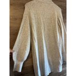 J Crew Small Cardigan Gray Merino Wool Blend Open Front Long Balloon Sleeve NEW Photo 7