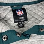 NFL  Women's Small Philadelphia Eagles Quilted Gray Pullover Sweater Sweatshirt‎ Photo 6